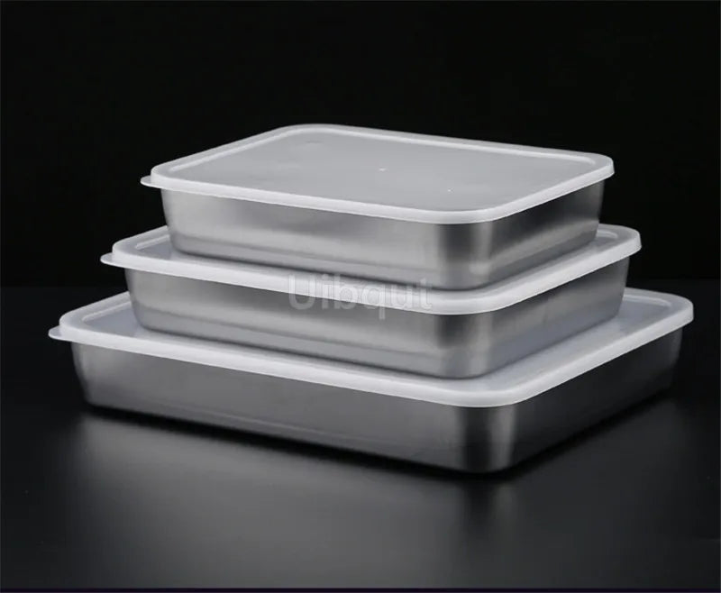 304 Stainless Steel Baking Tray Plate Bbq Tray