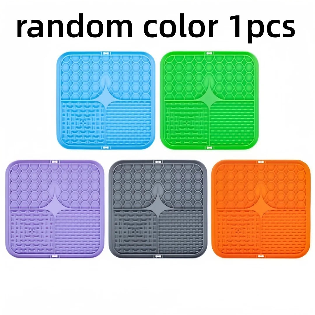 Pet Lick Silicone Mat Suction Cup Slow Food