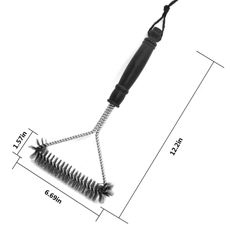 Grill Cleaning Brush Scraper Stainless Steel Grill Cleaning