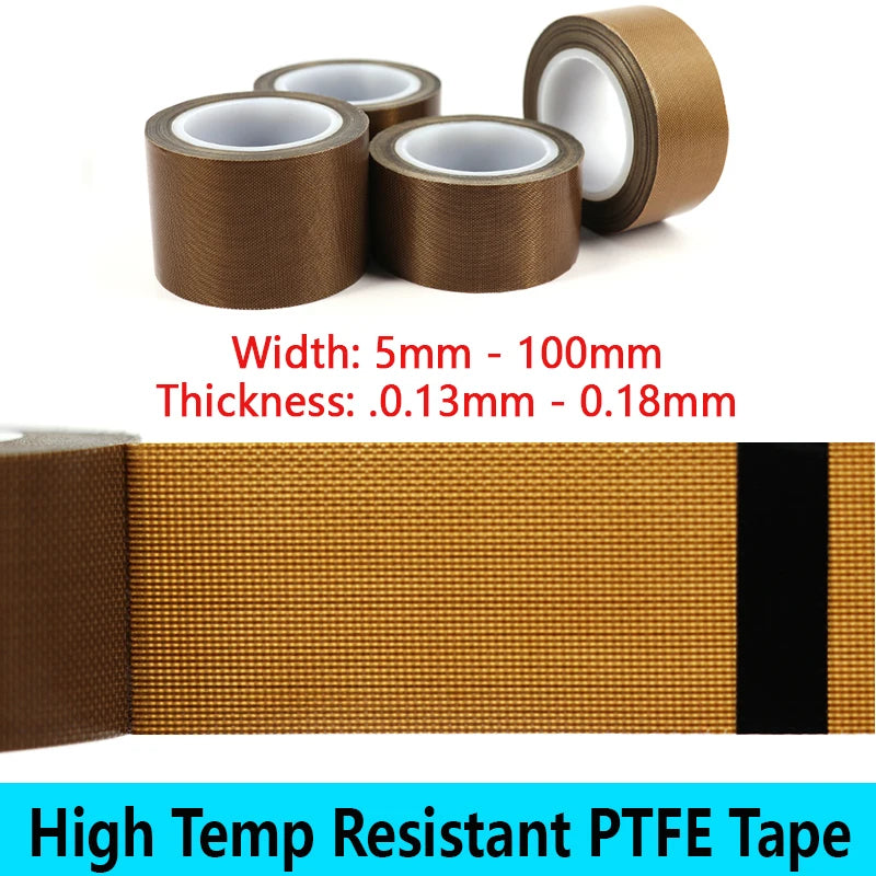 Ptfe Tape Width 5mm-100mm Thickness 13/0 18mm 300