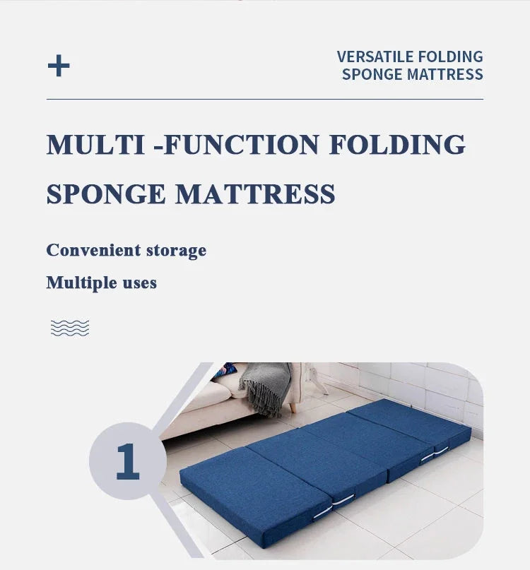 Simple Folding Mattress Foam Mat Tatami Yoga Pad