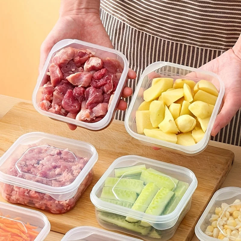Freezer Meat Vegetable Storage Container Bpa Food Grade