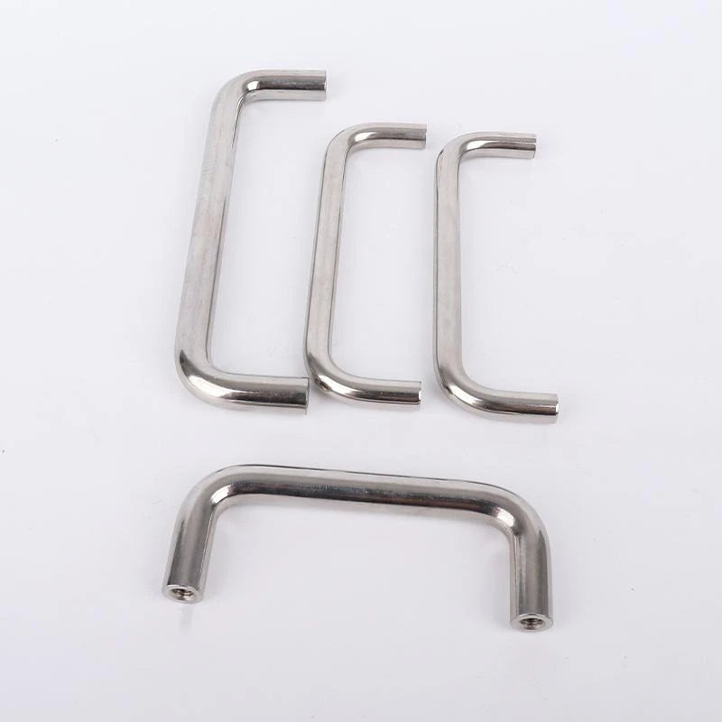M4m5m6m8 Door Silver Cabinet Storage Handle Pull Solid