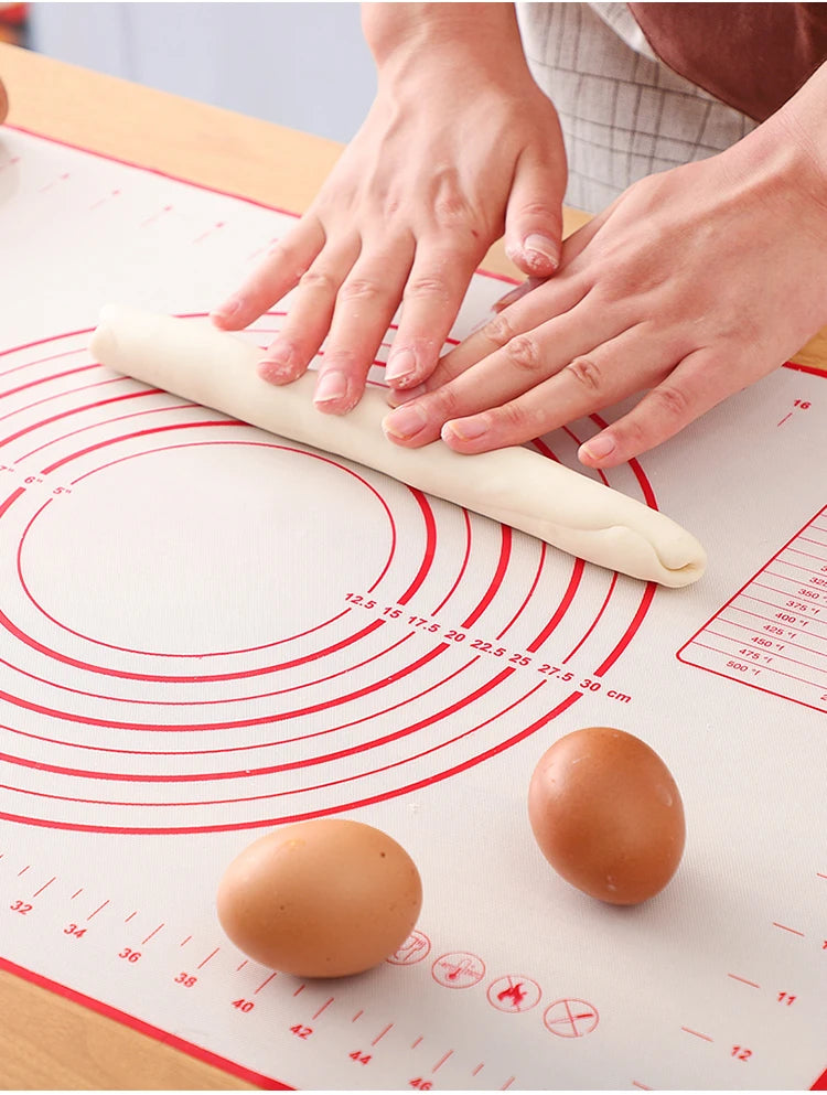 Untior 1pcs Silicone Baking Mat Kneading Pad Dough