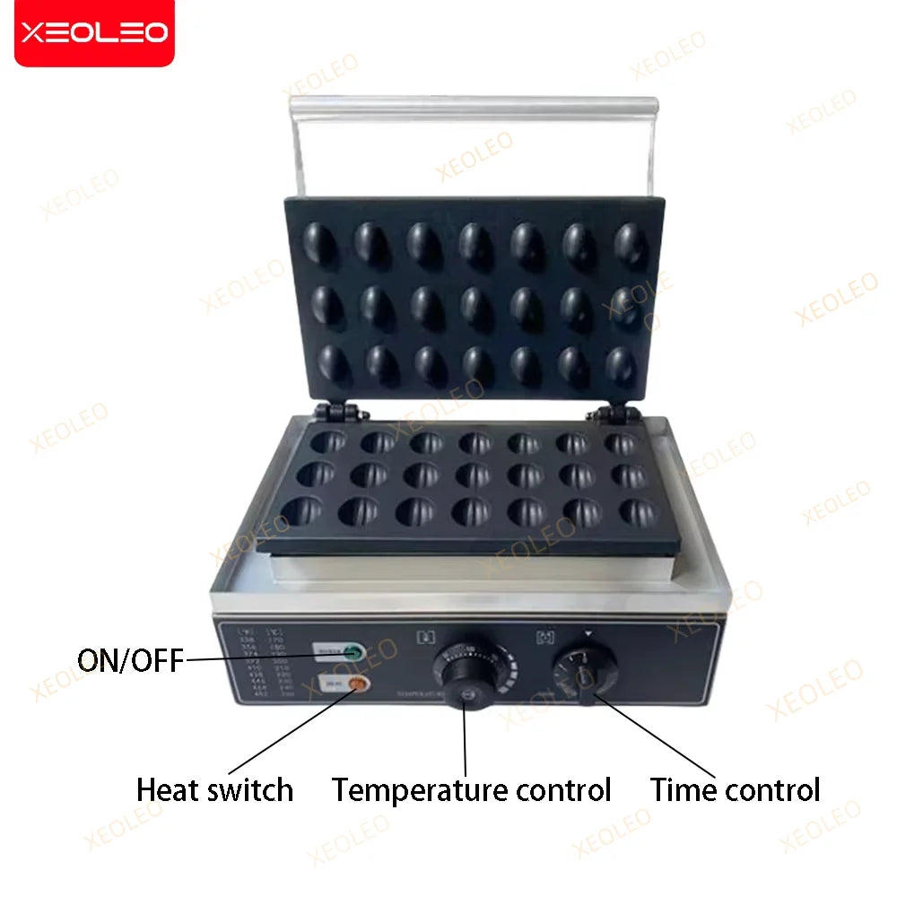 Xeoleo Electric Waffle Maker 1550w Nut Shaped Waffle