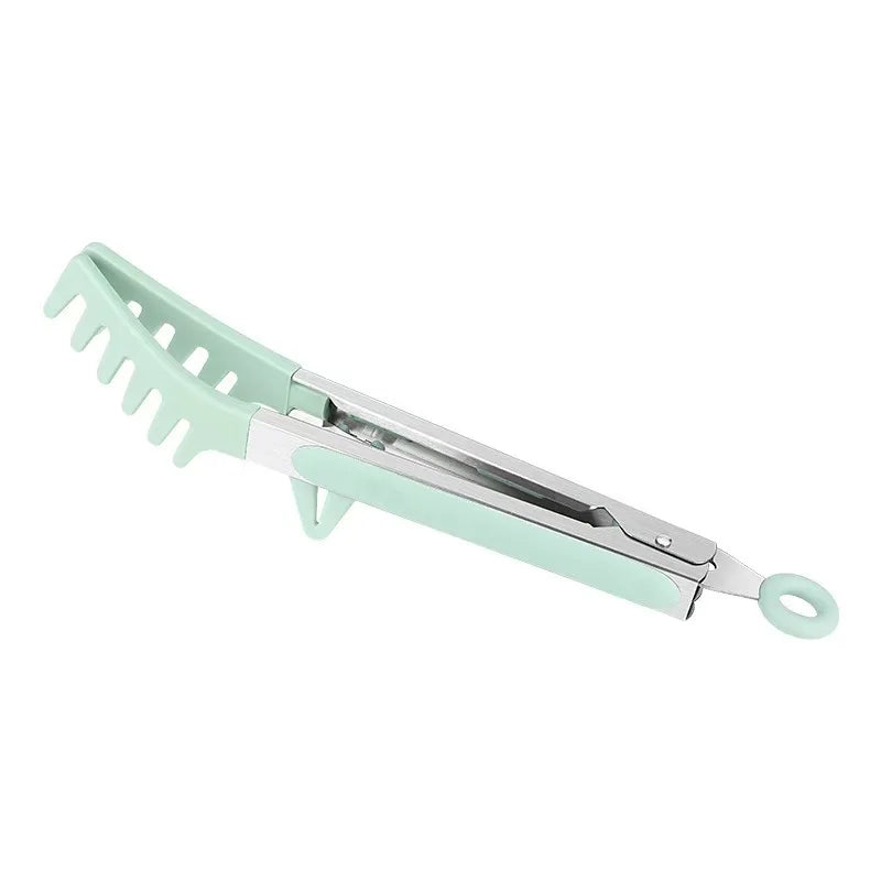 Spaghetti Clip Anti-Scalding Handle Silicone Noodle Tongs