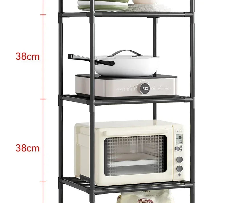 High Space Utilization Storage Rack Upright Multi-Layer Rack