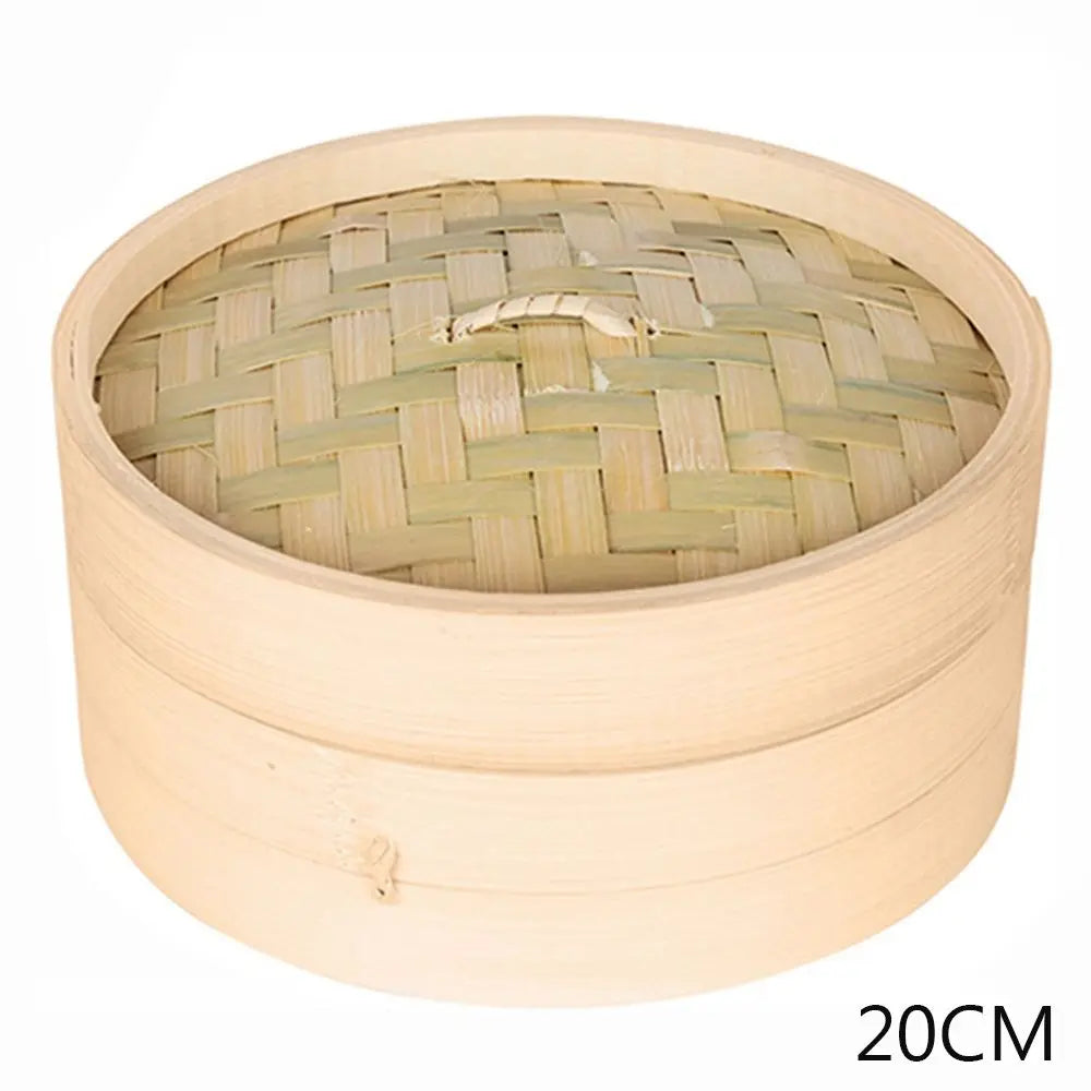 10/15/20cm Cooking Bamboo Steamer Dumpling Food Steamer Lid