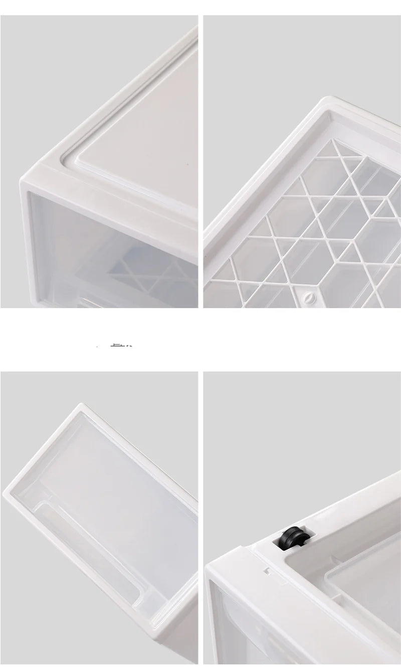 Large Closet Storage Drawer Box Plastic Drawer Clothes