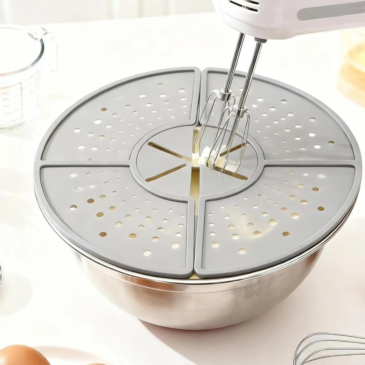 1pcs Oil Proofing Lid Filter Foldable Frying Pan
