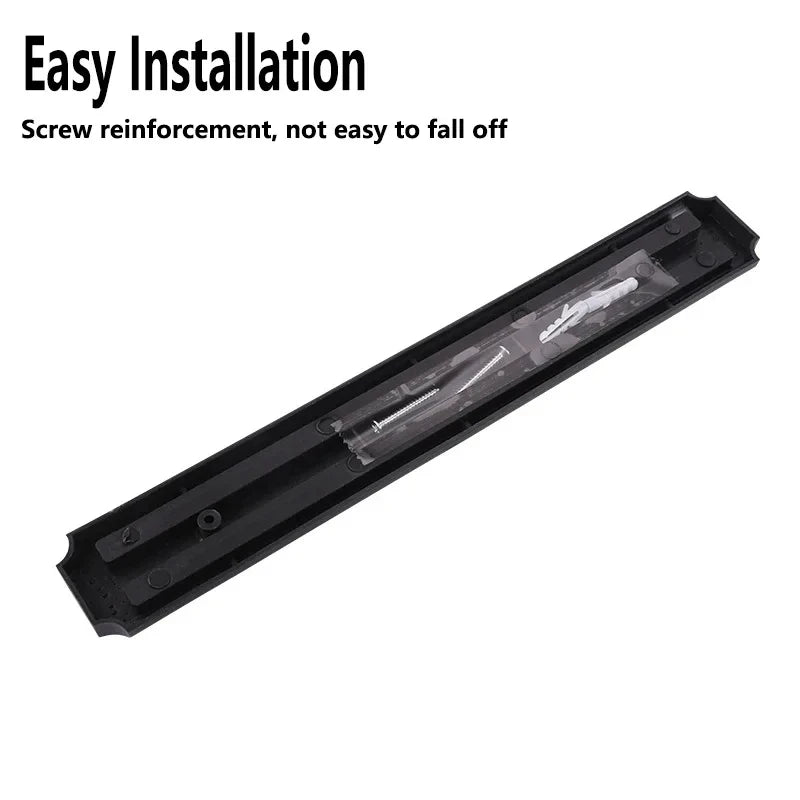 Magnetic Wall Mounted Knife Holder Storage Rack Utensil