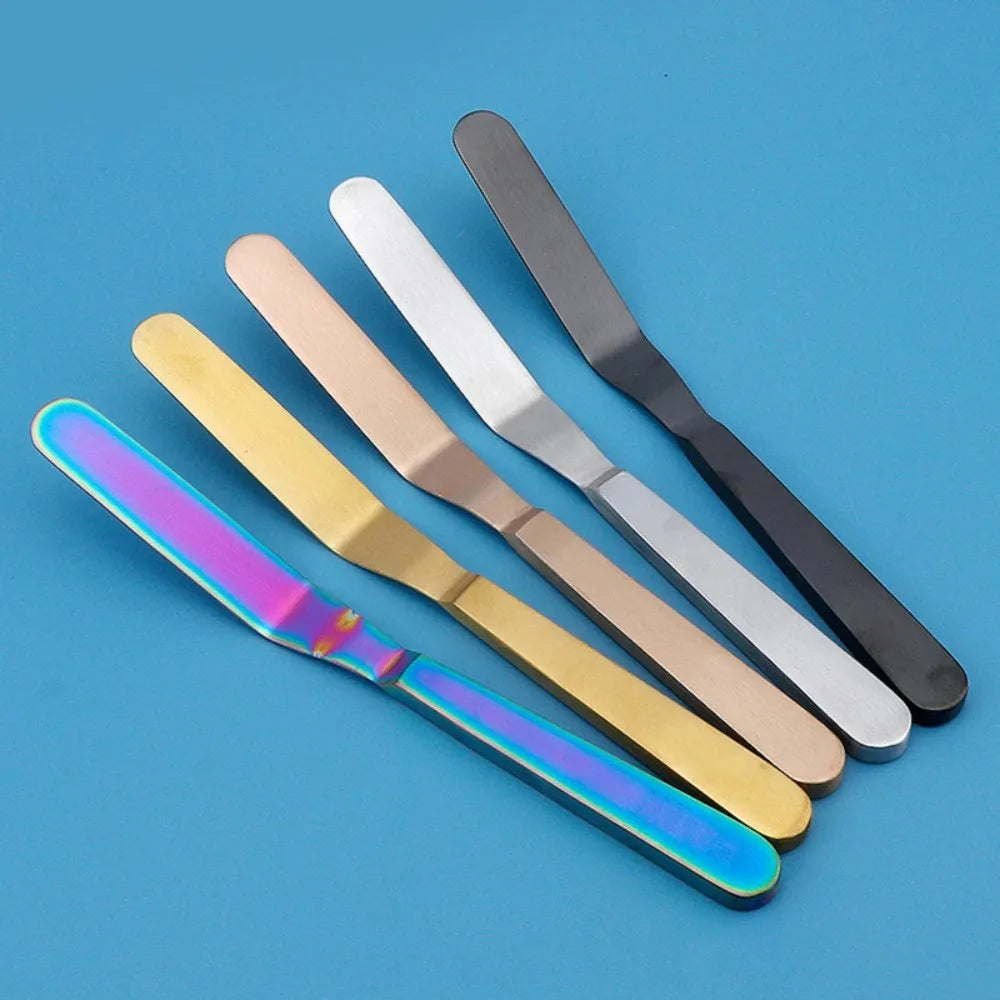 Stainless Steel Butter Scraper Inch Comfortable Grip Cake