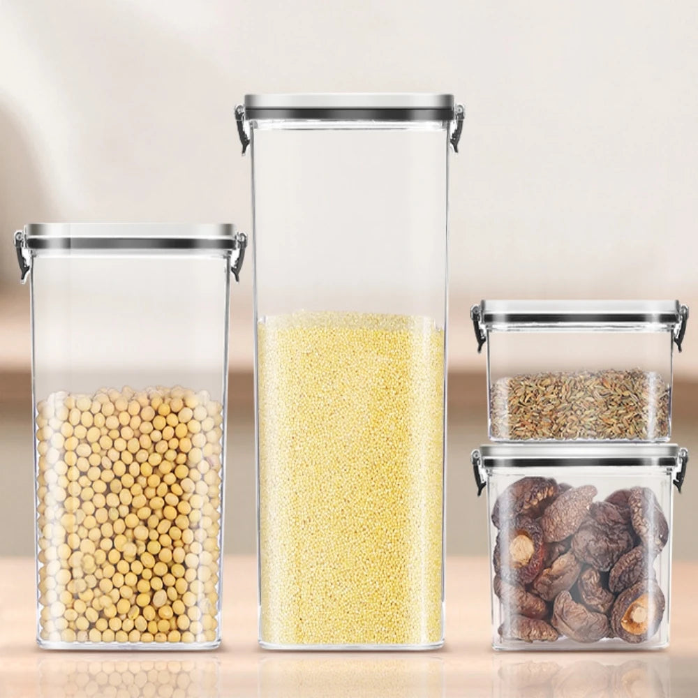 1pc Vacuum Sealed Tank Coffee Beans Vacuum Jar