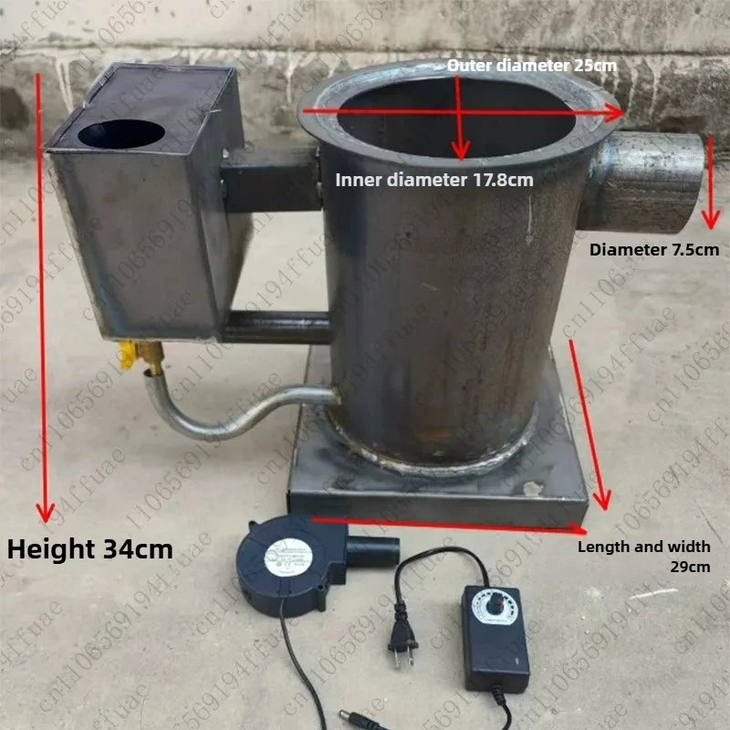 Waste Engine Oil Stove Burner Vegetable Greenhouse Heating
