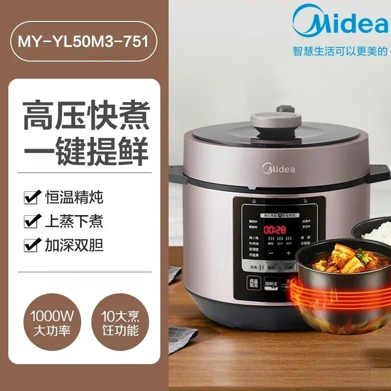 Midea Large-Capacity Intelligent High-Pressure Rice Cooker