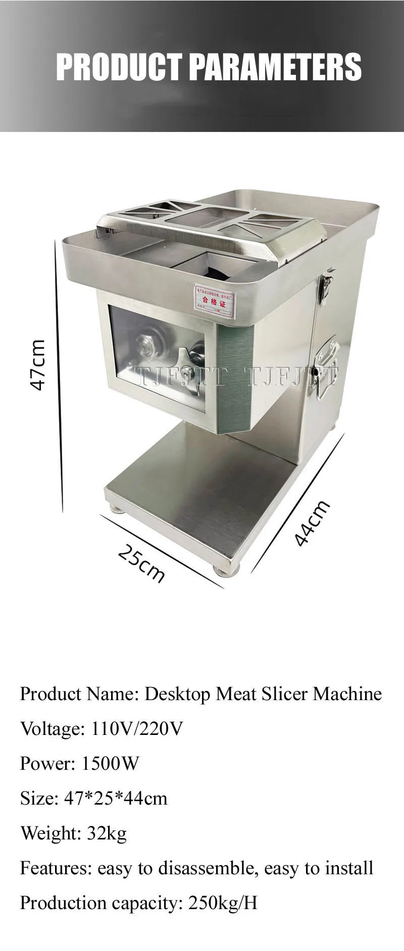 Commercial Meat Slicing Machine Meat Slicer Electric Meat
