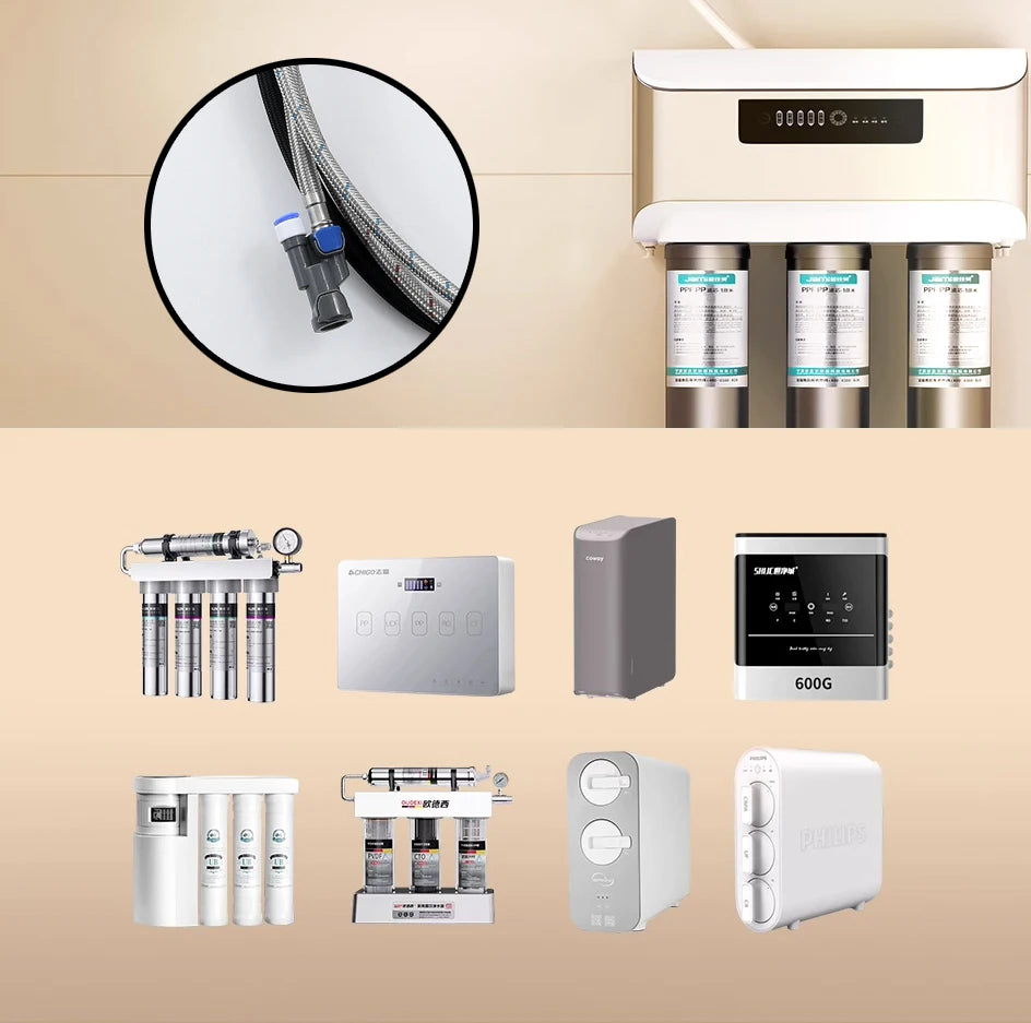 Vgx Water Filter Faucet Dual Spout Pure Drinking