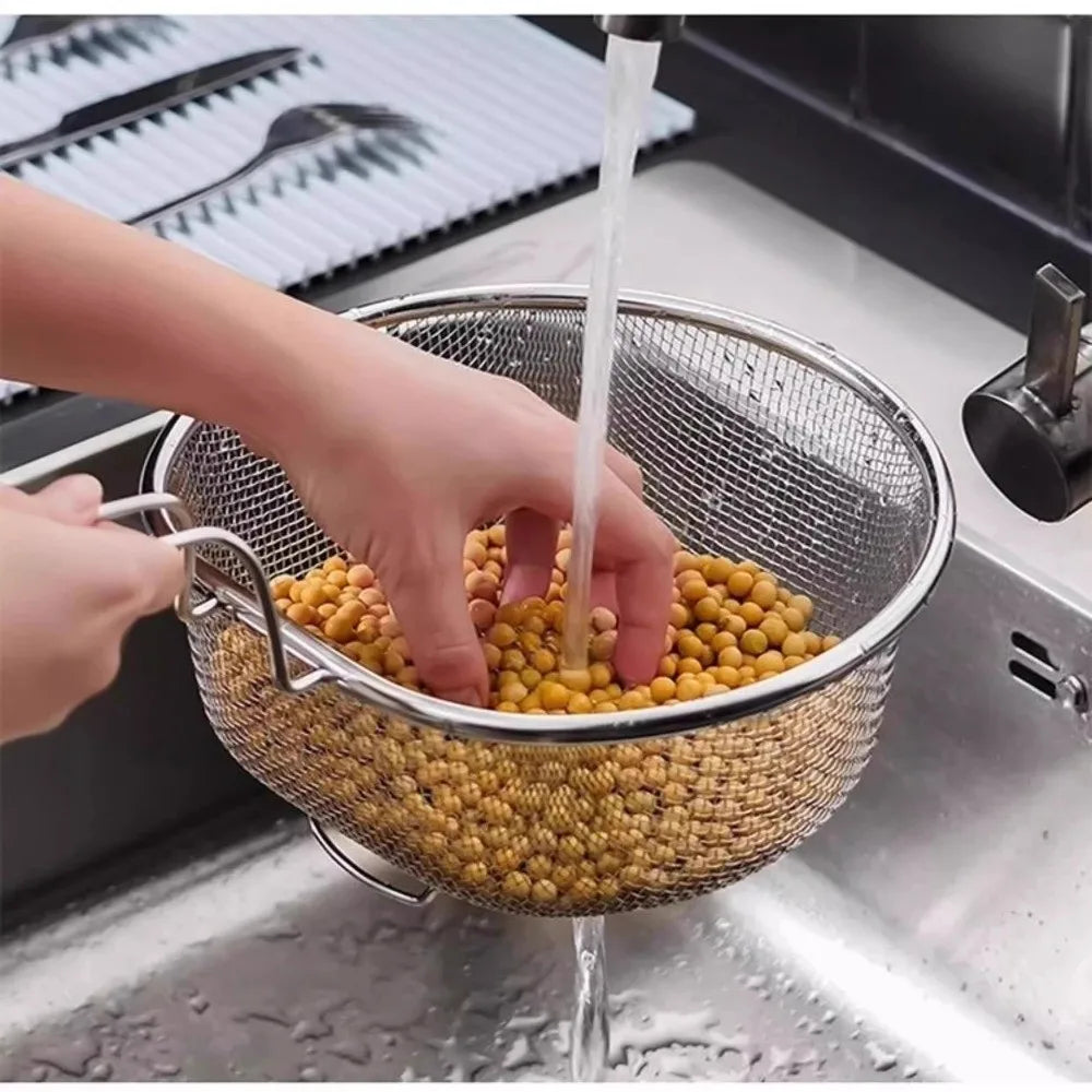 Cooking Utensils Frying Filter Basket Stainless Steel Pot