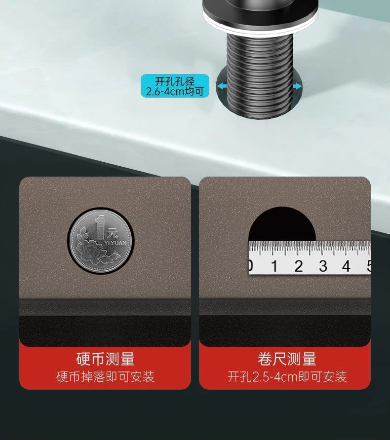 Counrtertop Dishes Dispenser Extention Tube Hand Press Soap