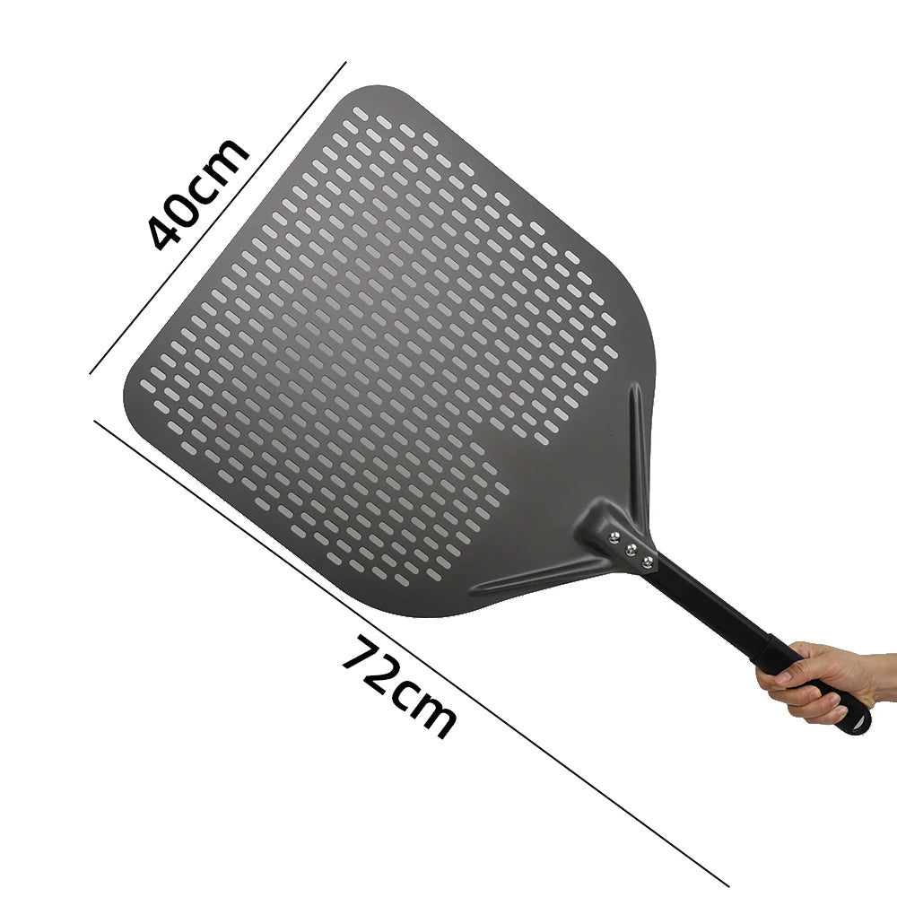 15 16 Inch Big Pizza Peel Perforated Shovel