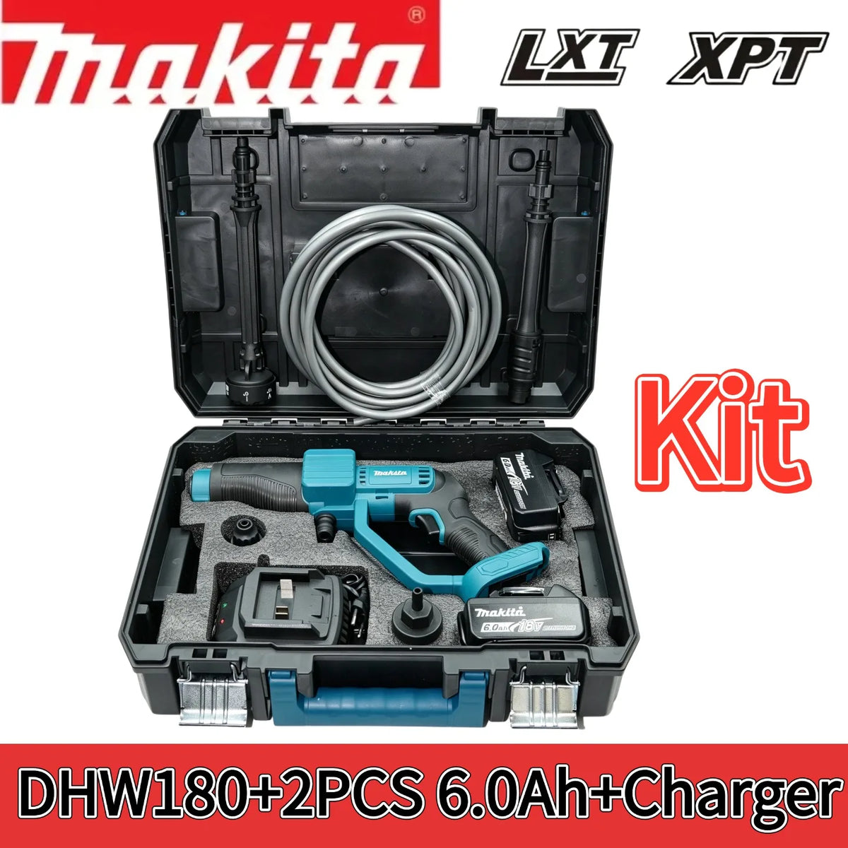 Makita Dhw180 Cleaning Machine Lithium Battery 18v Car