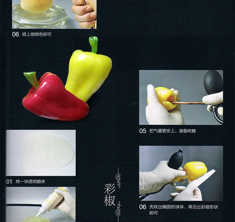 Silicone Blowing Air Sugar Mould Sugar Art Disc