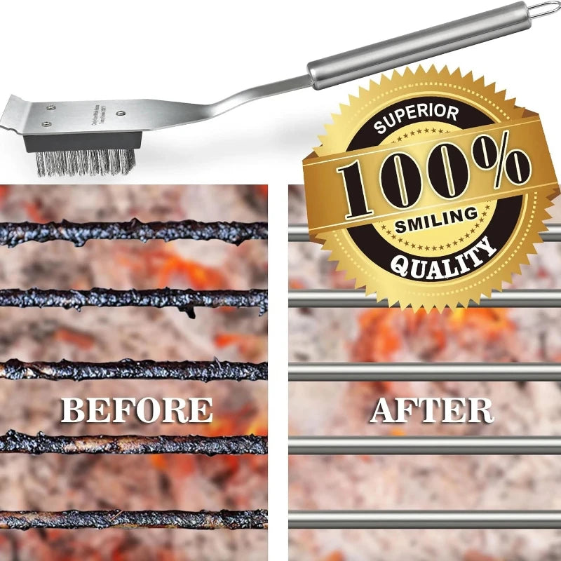 Grill Brush Scraper Wire Bbq Grill Brush Outdoor