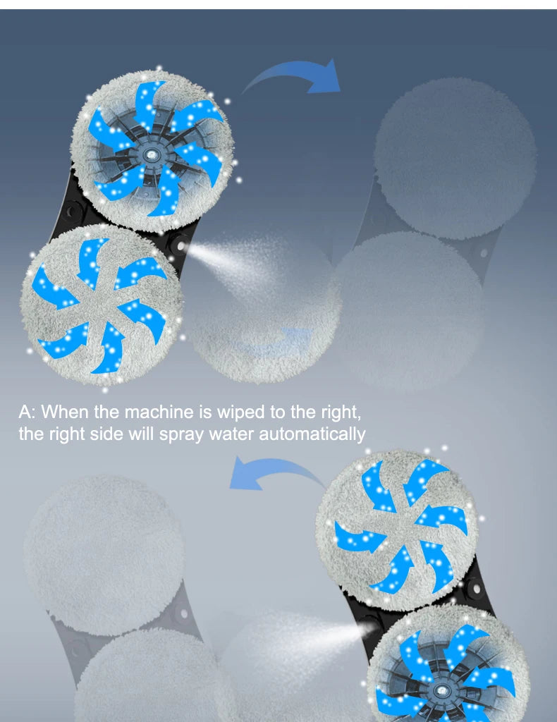 Puruikai Robot Electric Automatic Window Cleaning Robotic Vacuum