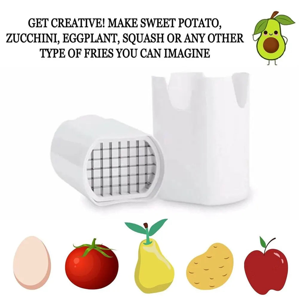 1pcs French Fry Cutter Natural Cut Rapid Slicer