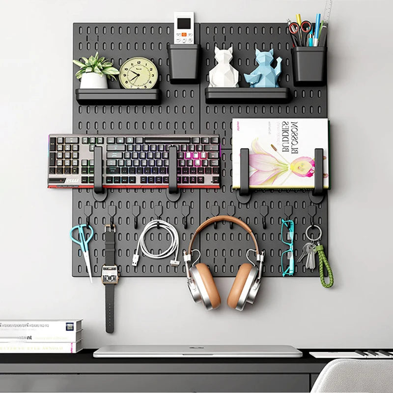 Wall Storage Decorative Boards Pegboard Wall Organizer Game