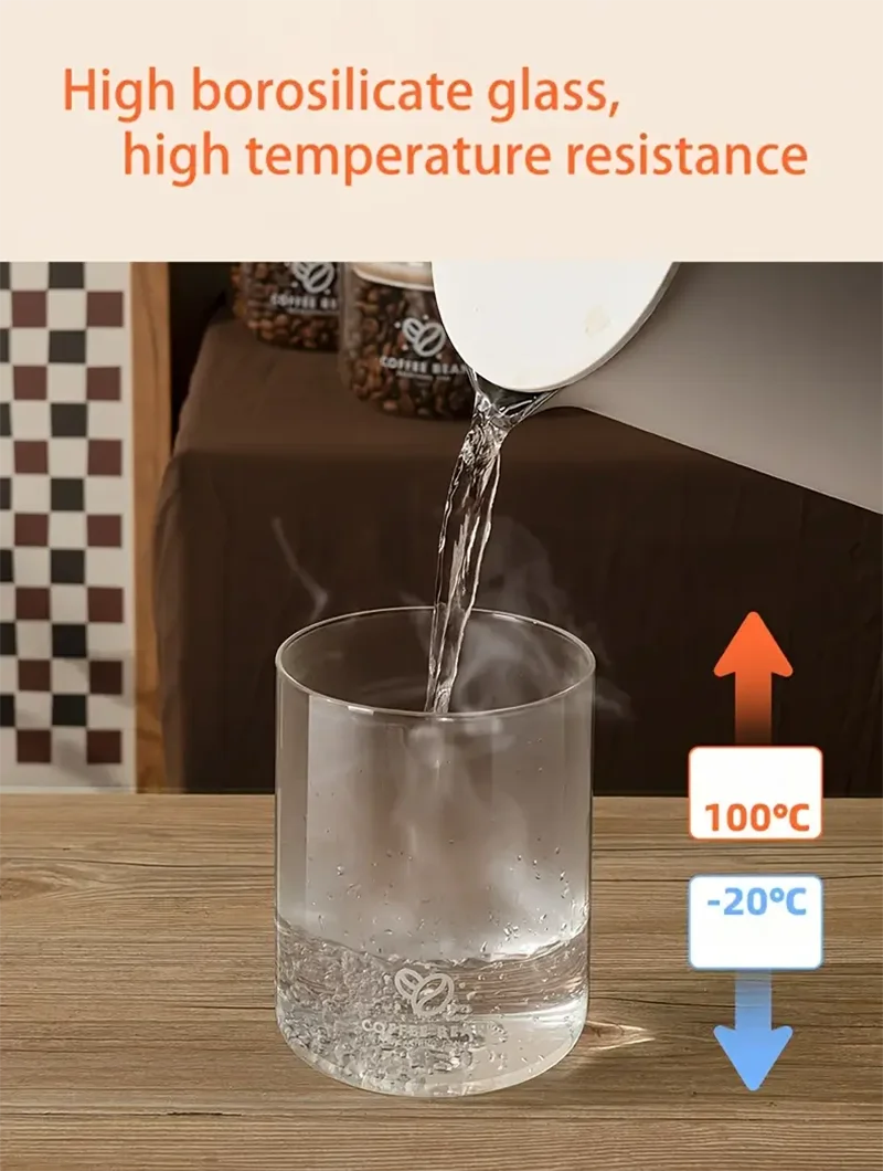 500/1100/1700 Coffee Beans Vacuum Sealed Tank Glass Food