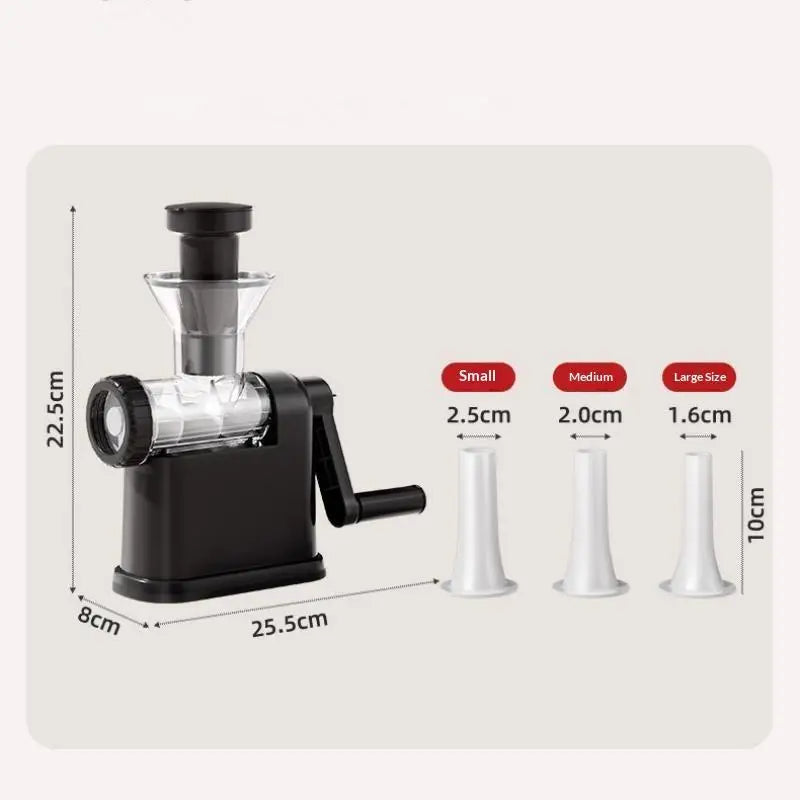 Sausage Stuffing Machine Homemade Sausages Stainless Steel