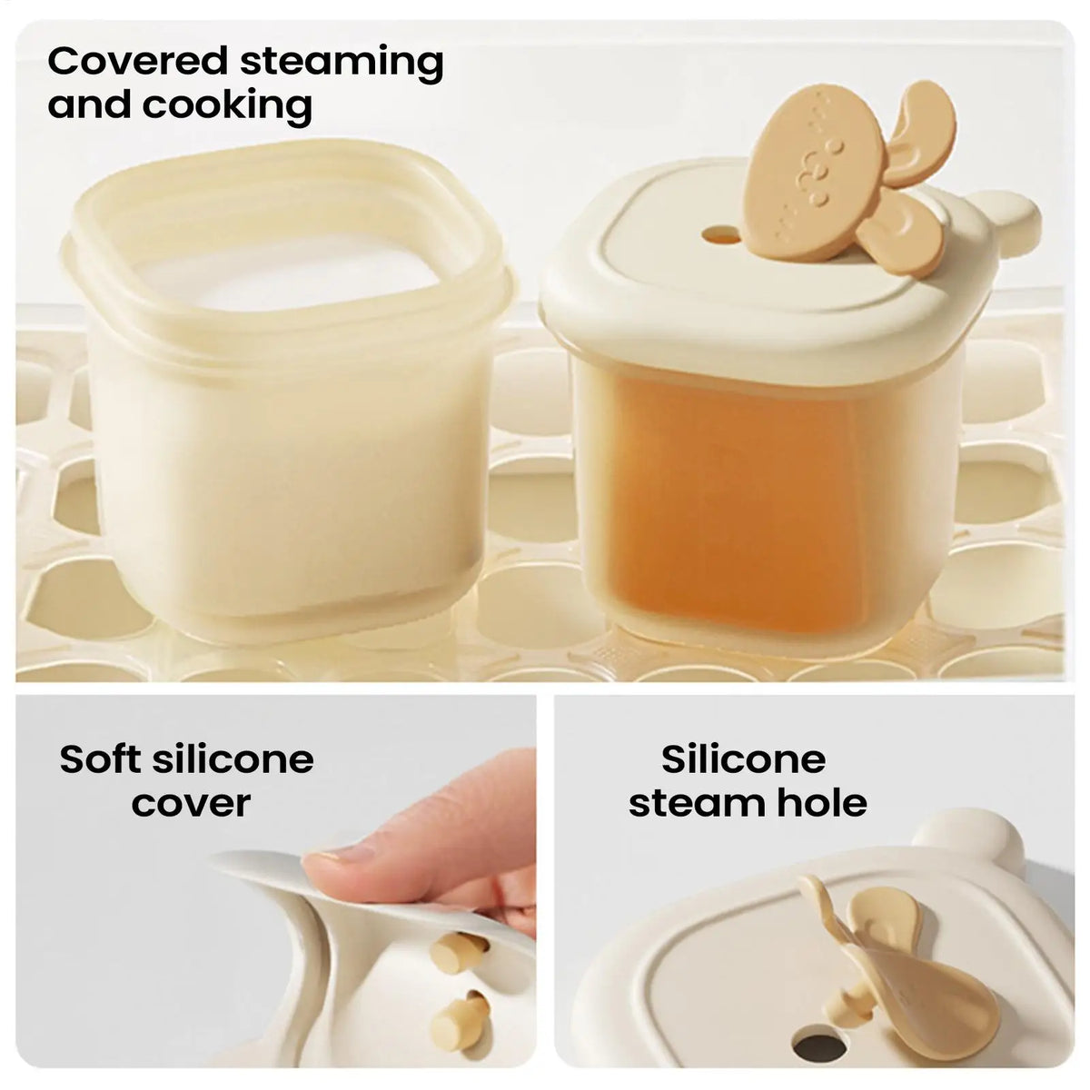 Baby Food Storage Containers Freezer Trays Food Storage