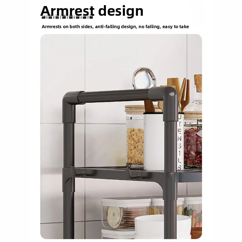 Multi-Purpose Storage Rack - Thickened Adjustable Shelf Microwave