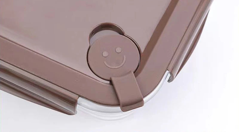 Style Lunch Box Glass 1050ml Microwave Bento Box