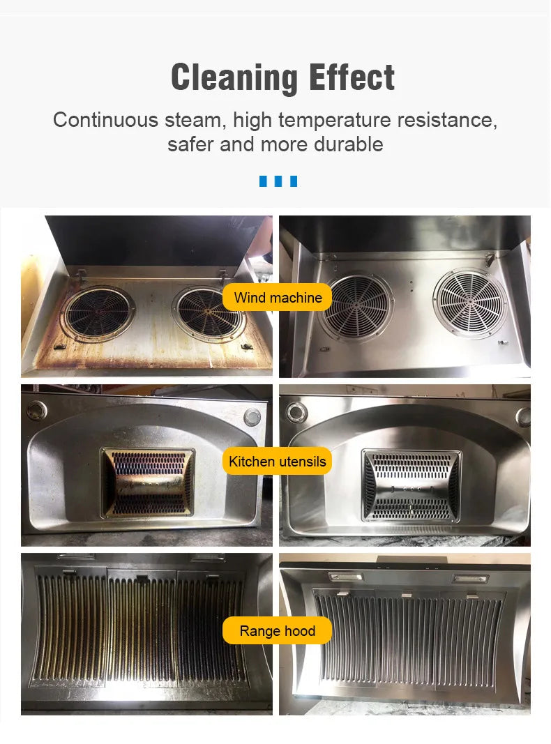 High Temperature Steam Cleaner 2600w Sterilization Pressure Jet