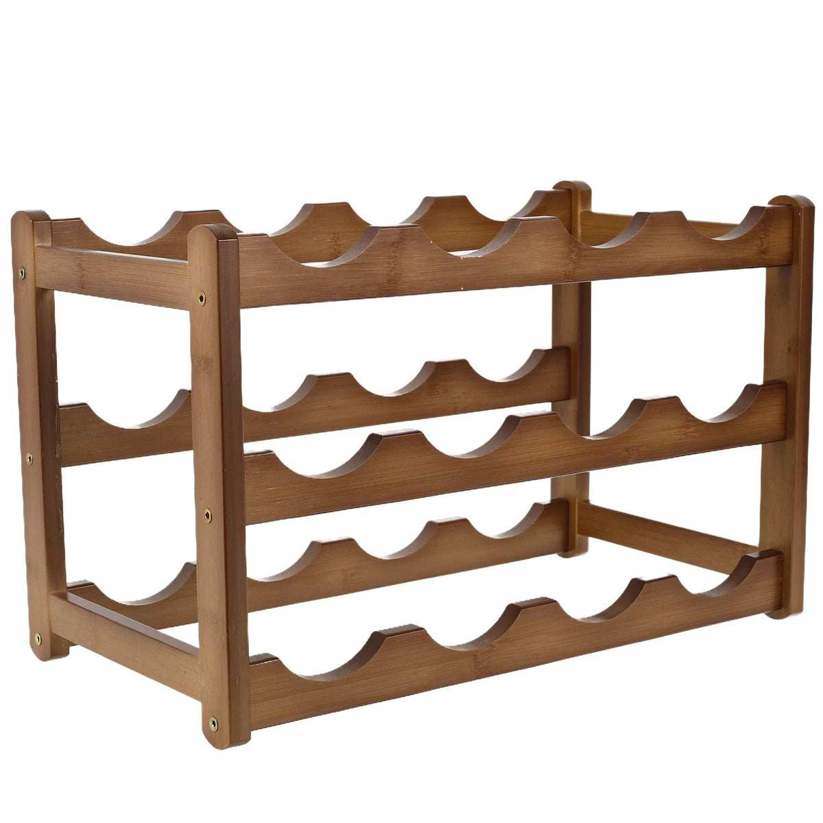 Wine Rack Wooden Winebottle Display Cabinet Holders Shelf