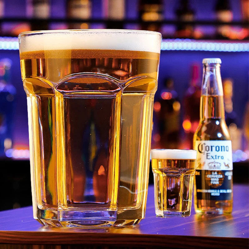 4200ml Giant Glass Cup Transparent Beer Mug Creative