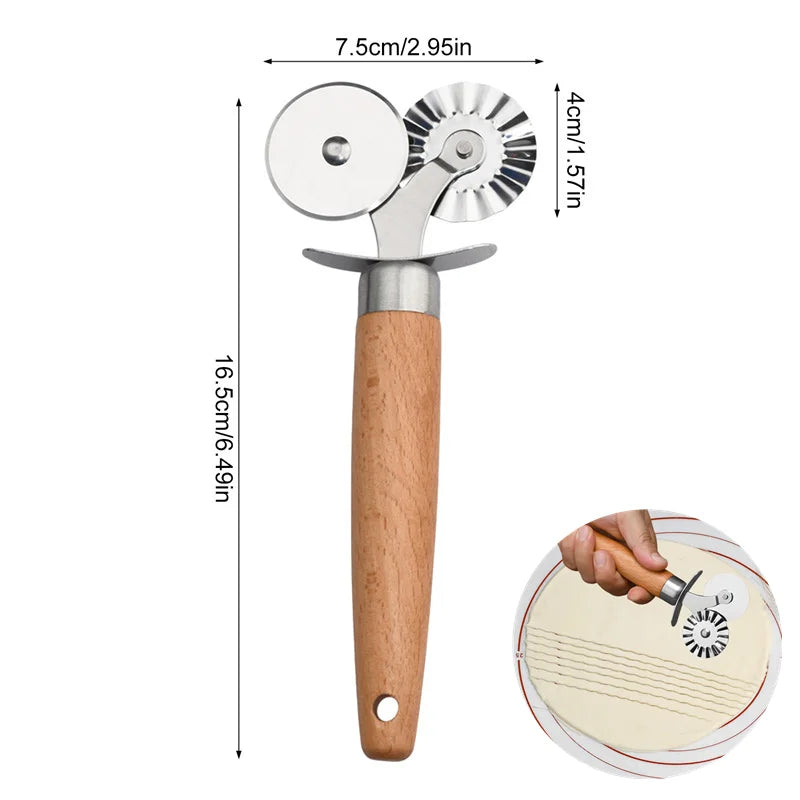 Danish Dough Whisk Stainless Steel Handheld Bread Blender