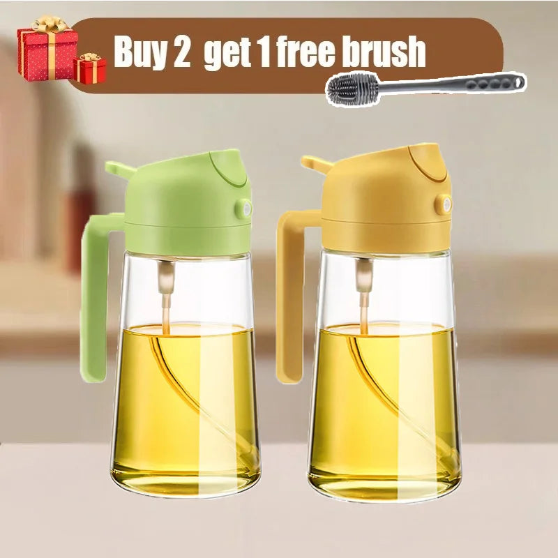 2pcs Oil Spray Dispenser Sprayer Pourer Oil Empty