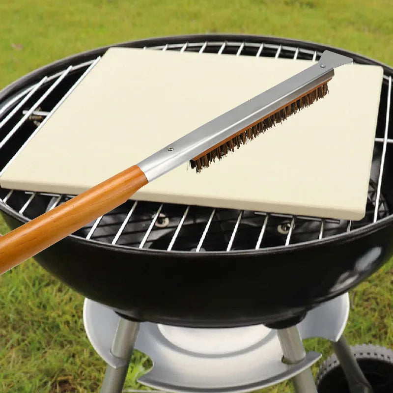 Pizza Oven & Stone Brush Scraper 21in Clean