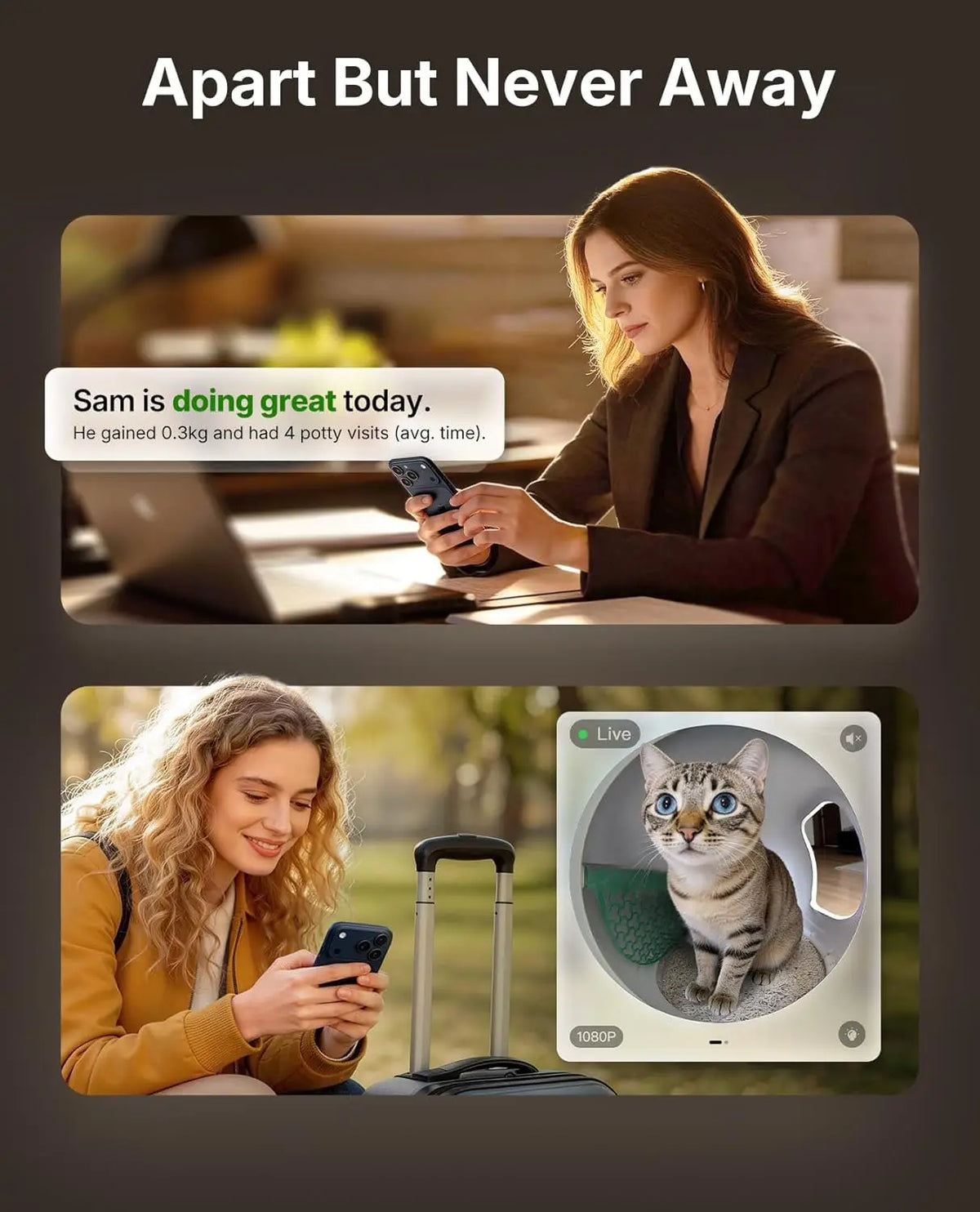 Purobot Max Pro Ai-Camera Self Cleaning Cat Litter