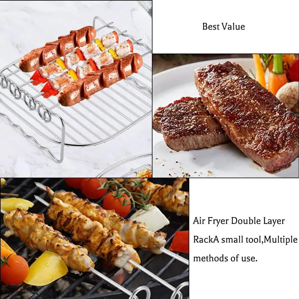 Air Fryer Baking Rack Cosori 4l Oven Grill