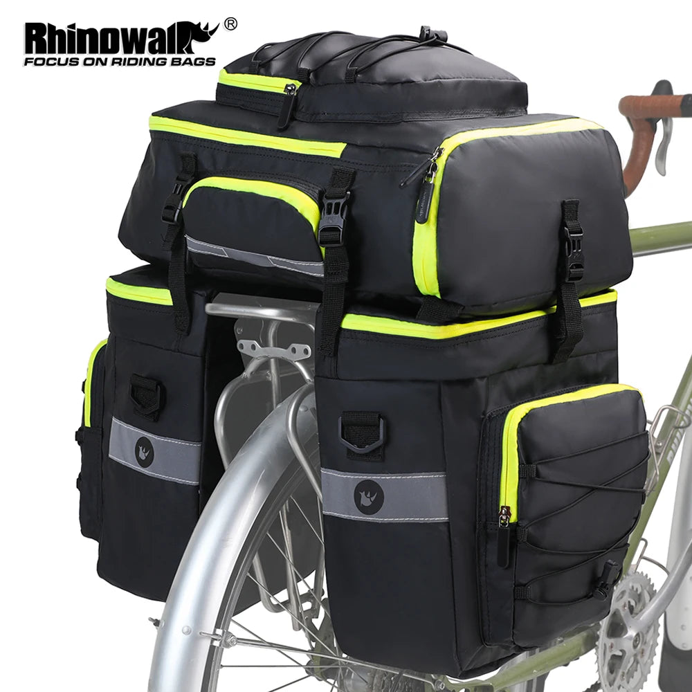 Rhinowalk Bike Pannier Bag In Big Capacity Trunk