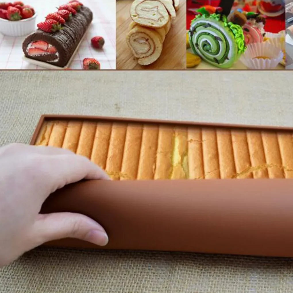 Silicone Baking Mat Cake Roll Pad Molds Macaron