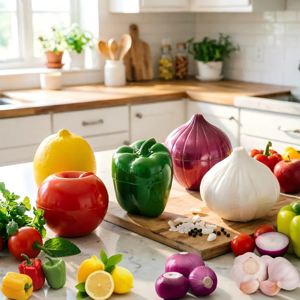 Food Box Plastic Sealed Creative Organizer Crisper Vegetable