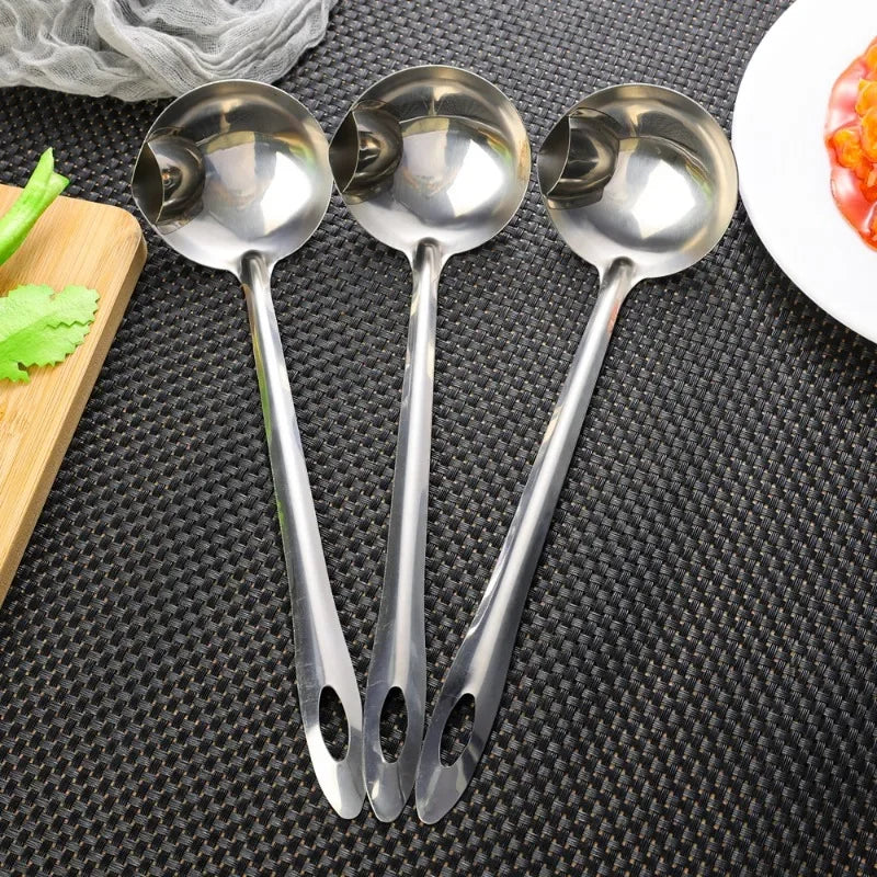 Stainless Steel Oil Separating Spoon Soup Colander Gravy