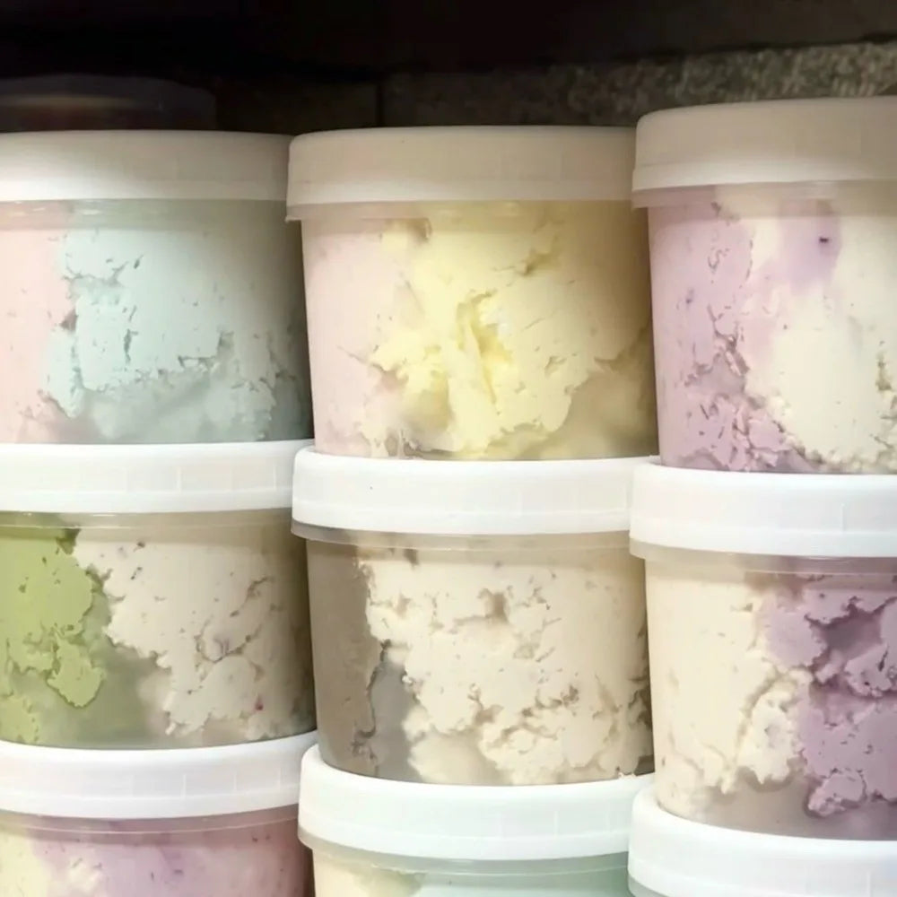 10pcs Transparent Yogurt Pudding Jars Sealed Round Food