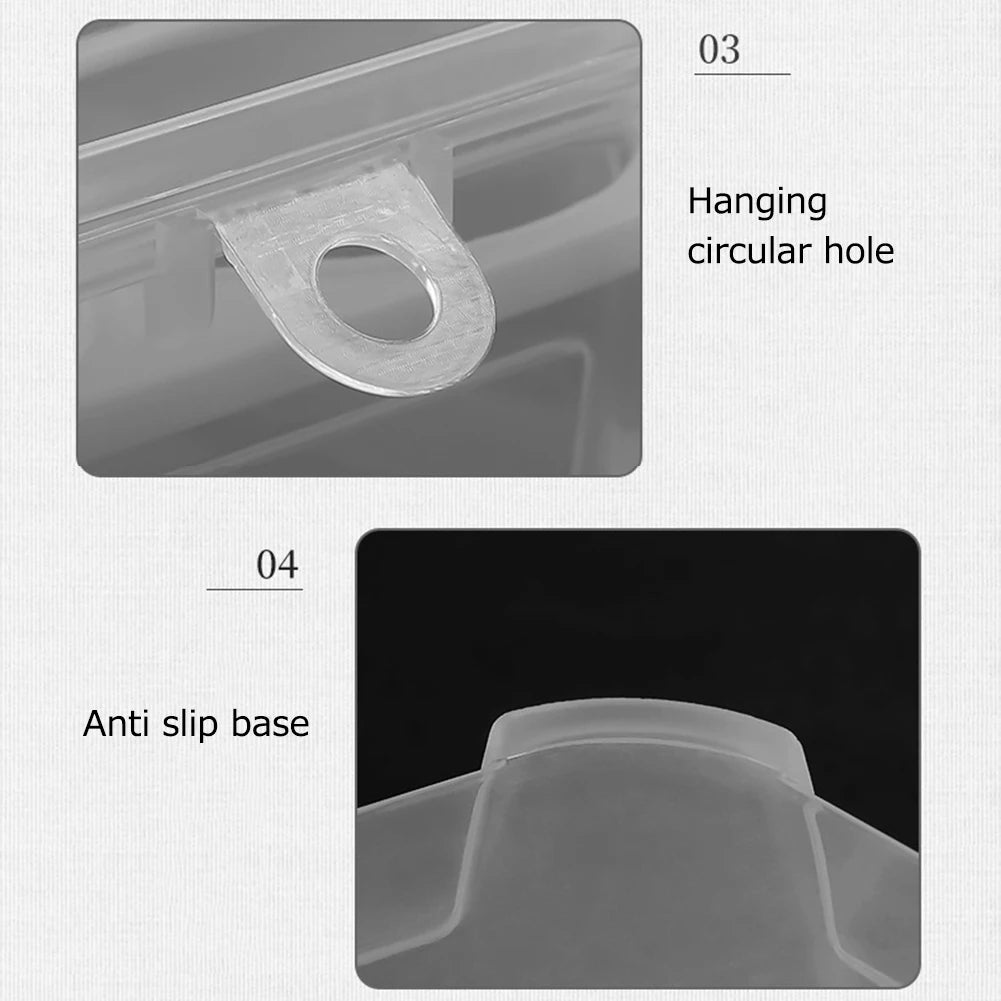 3/4/8 Grids Egg Holder Shockproof Container Case Organizer