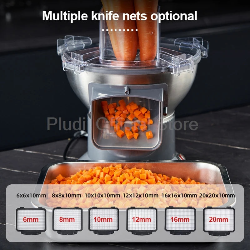 M1 Commercial Electric Vegetable Dicer Food Processor Compact